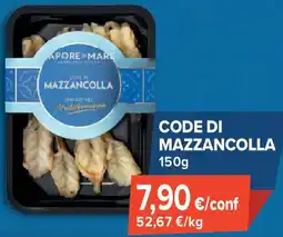 Sapore di Mare Code di mazzancolla offerta