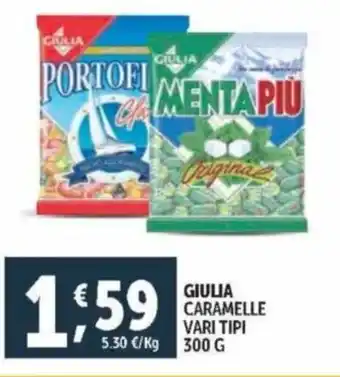 Deco Supermercati Giulia caramelle vari tipi offerta