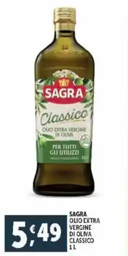 Deco Supermercati Sagra olio extra vergine di oliva classico offerta