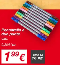KiK Pennarello a due punte offerta