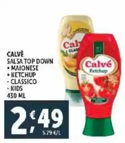Deco Supermercati Calve salsa top down offerta