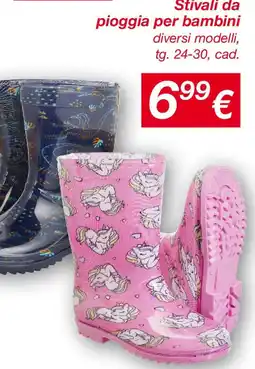 KiK Stivali da pioggia per bambini offerta