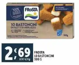 Deco Supermercati Frosta 10 bastoncini offerta