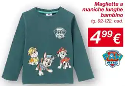 KiK Maglietta a maniche lunghe bambino offerta
