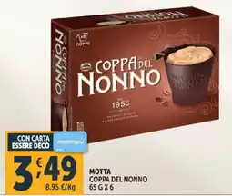 Deco Supermercati Motta COPPA DEL NONNO offerta