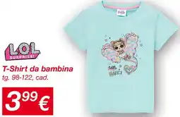 KiK LOL SURPRISE! T-Shirt da bambina offerta