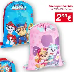 KiK Sacca per bambini offerta