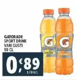 Deco Supermercati Gatorade sport drink vari gusti offerta