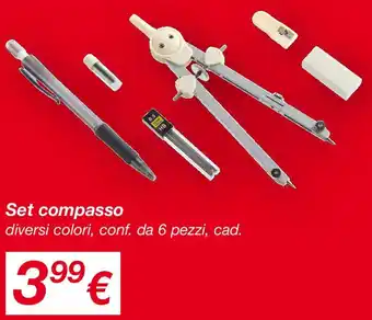 KiK Set compasso offerta