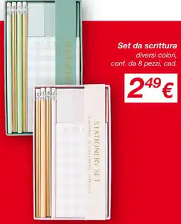KiK Set da scrittura offerta