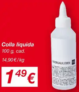KiK Colla liquida offerta