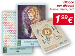 KiK Blocco per disegni offerta