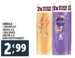 Deco Supermercati Sunsilk shampoo-balsamo vari trattamenti offerta