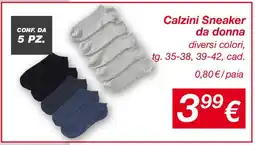 KiK Calzini Sneaker da donna offerta