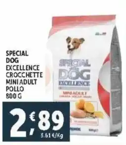 Deco Supermercati Special dog excellence crocchette mini adult pollo offerta