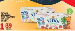 Deco Supermercati Fattoria scaldasole teddi yogurt bio vari gusti offerta