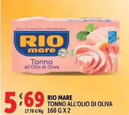 Deco Supermercati Rio mare tonno all'olio di oliva offerta
