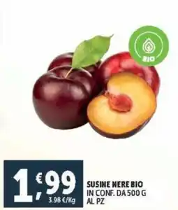 Deco Supermercati Susine nere bio offerta
