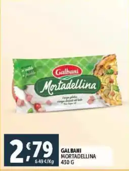 Deco Supermercati Galbani mortadellina offerta