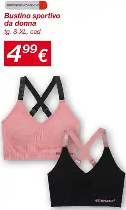 KiK ERGEENOMIXX Bustino sportivo da donna offerta