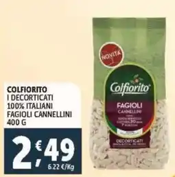 Deco Supermercati Colfiorito i decorticati 100% italiani fagioli cannellini offerta