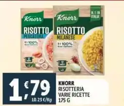 Deco Supermercati Knorr risotteria varie ricette offerta