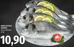 Famila Market Orata estera 400/600 fresca allevata offerta