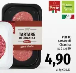 Famila Market PER TE tartare di Chianina offerta