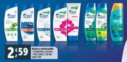 Deco Supermercati Head & shoulders-shampoo-balsamo vari tipi offerta