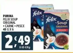 Deco Supermercati Purina felix soup original offerta