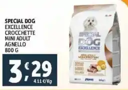 Deco Supermercati Special dog excellence crocchette mini adult agnello offerta