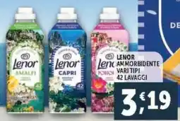 Deco Supermercati Lenor ammorbidente vari tipi offerta