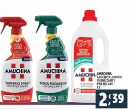 Deco Supermercati Amuchina additivo liquido igienizzante per bucato offerta