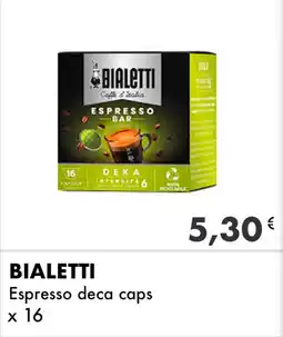 Iper Tosano BIALETTI Espresso deca caps x16 offerta