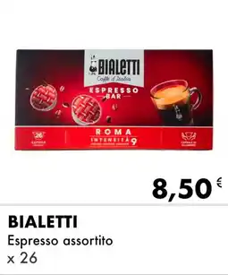 Iper Tosano BIALETTI Espresso assortito x 26 offerta