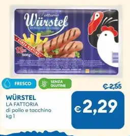 MD Discount Würstel LA FATTORIA offerta