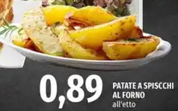 Famila Market Patate a spiscchi al forno offerta