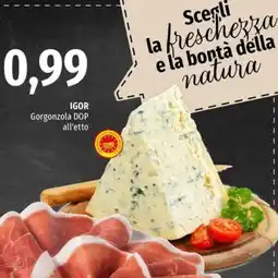 Famila Market IGOR Gorgonzola DOP offerta