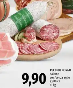 Famila Market VECCHIO BORGO salame offerta