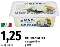 Famila Market NATURA SINCERA mozzarelline offerta