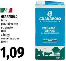 Famila Market GRANAROLO latte parzialmente scremato offerta