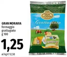 Famila Market GRAN MORAVIA formaggio grattugiato offerta