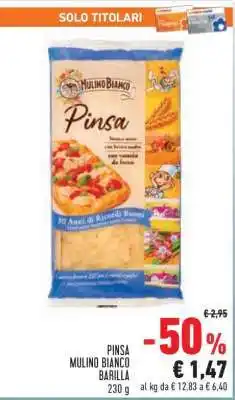 Conad Pinsa Mulino Bianco Barilla offerta