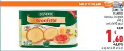 Conad GRANFETTA DELVERDE offerta