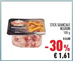 Conad Stick Guanciale Negroni offerta