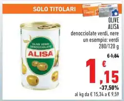 Conad OLIVE ALISA offerta