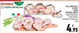 Conad Fusi, Sovracosce di Pollo Conad offerta
