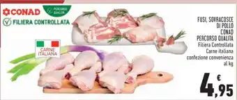 Conad Fusi, Sovracosce di Pollo Conad offerta
