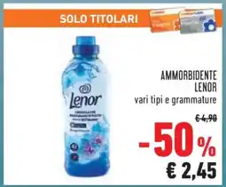 Conad Ammorbidente Lenor offerta