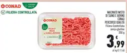 Conad MACINATO MISTO DI SUINO E BOVINO CONAD offerta